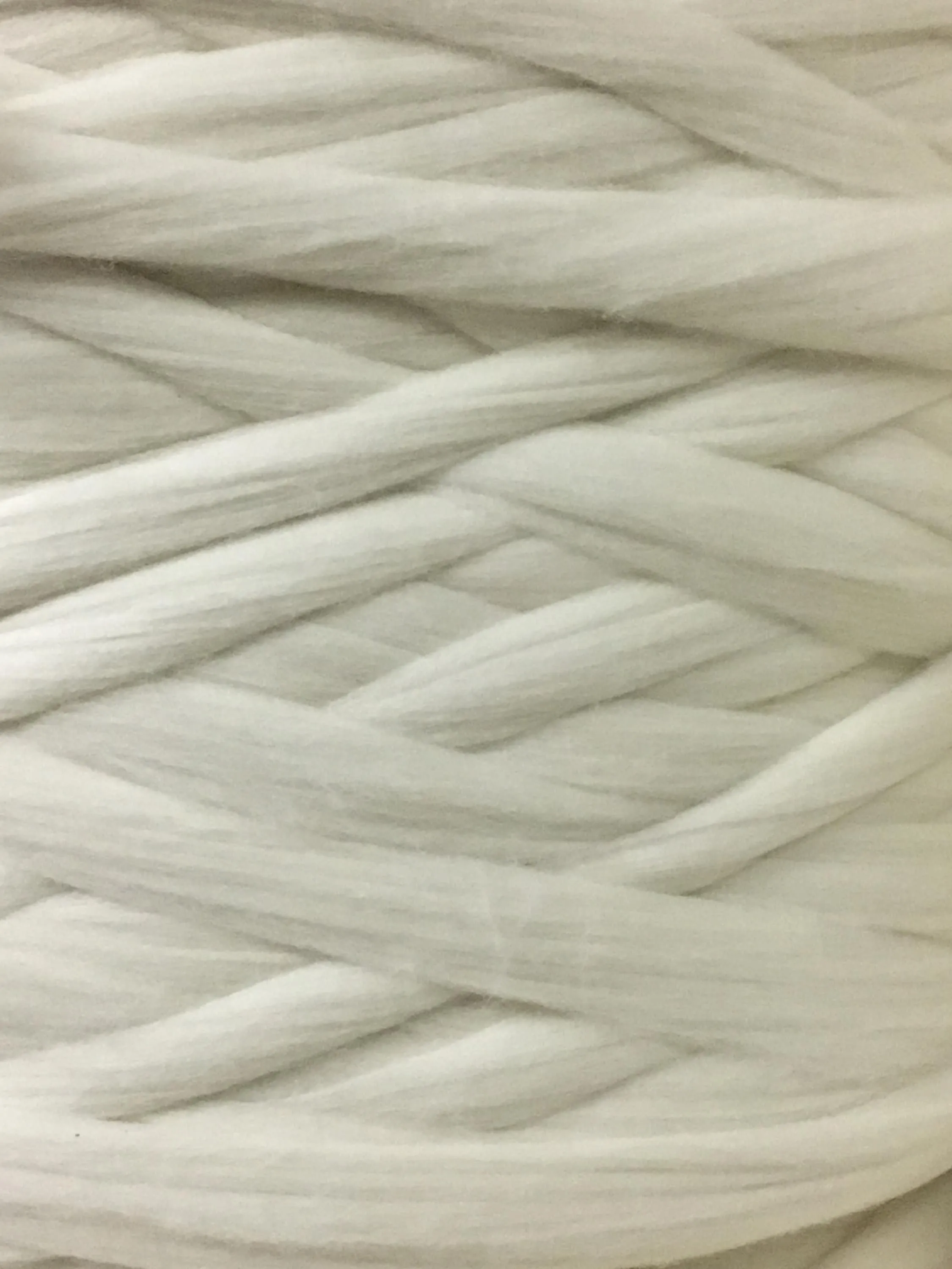 10 lbs Pounds White Wool Top Roving Fiber Spinning, Make Your Own- Felting Crafts Large Chunky (Arm or PVC) Knit Throw Blanket USA -Sale