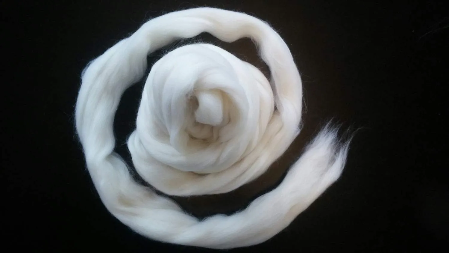 10 lbs Pounds White Wool Top Roving Fiber Spinning, Make Your Own- Felting Crafts Large Chunky (Arm or PVC) Knit Throw Blanket USA -Sale