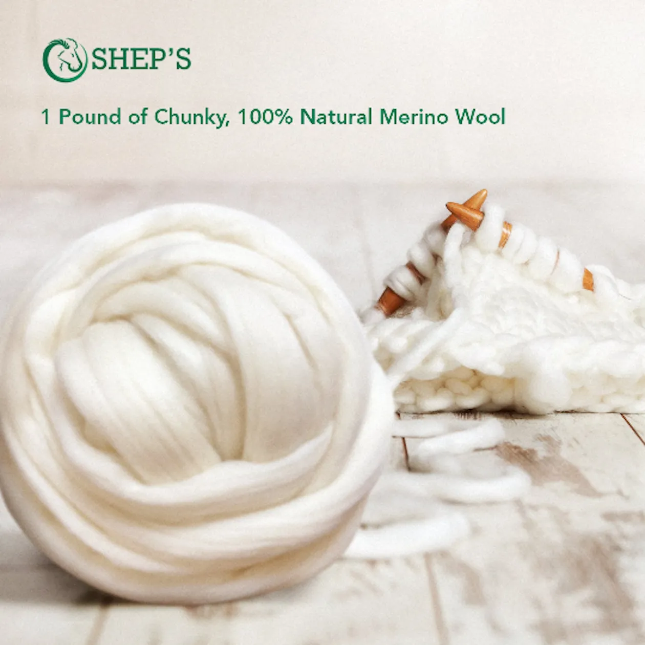 10 lbs Pounds White Wool Top Roving Fiber Spinning, Make Your Own- Felting Crafts Large Chunky (Arm or PVC) Knit Throw Blanket USA -Sale