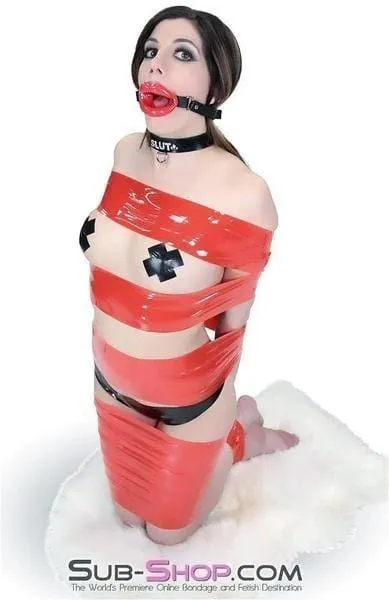 2760P      Bondage Tape, Red