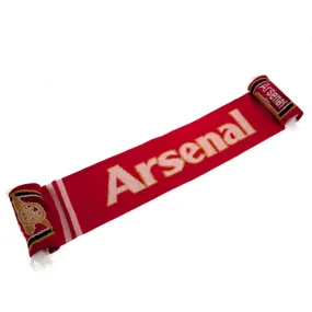 Arsenal FC Red Jacquard Knit Scarf