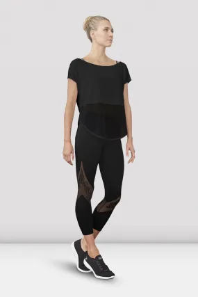 Bloch FP5149 Ladies Saori Mesh Panel Legging