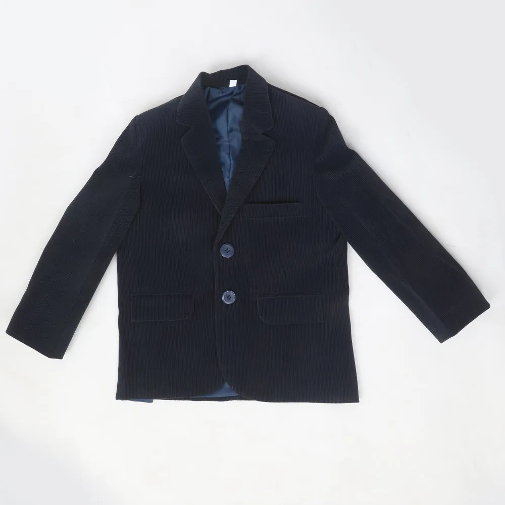 Boys Blazer Coat - Navy Blue