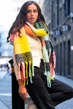 Brights Tassel Scarf