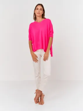 Brodie Cashmere Neon Pink Brontë Tee