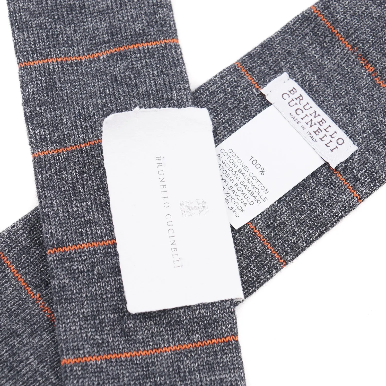 Brunello Cucinelli Knit Cotton Tie