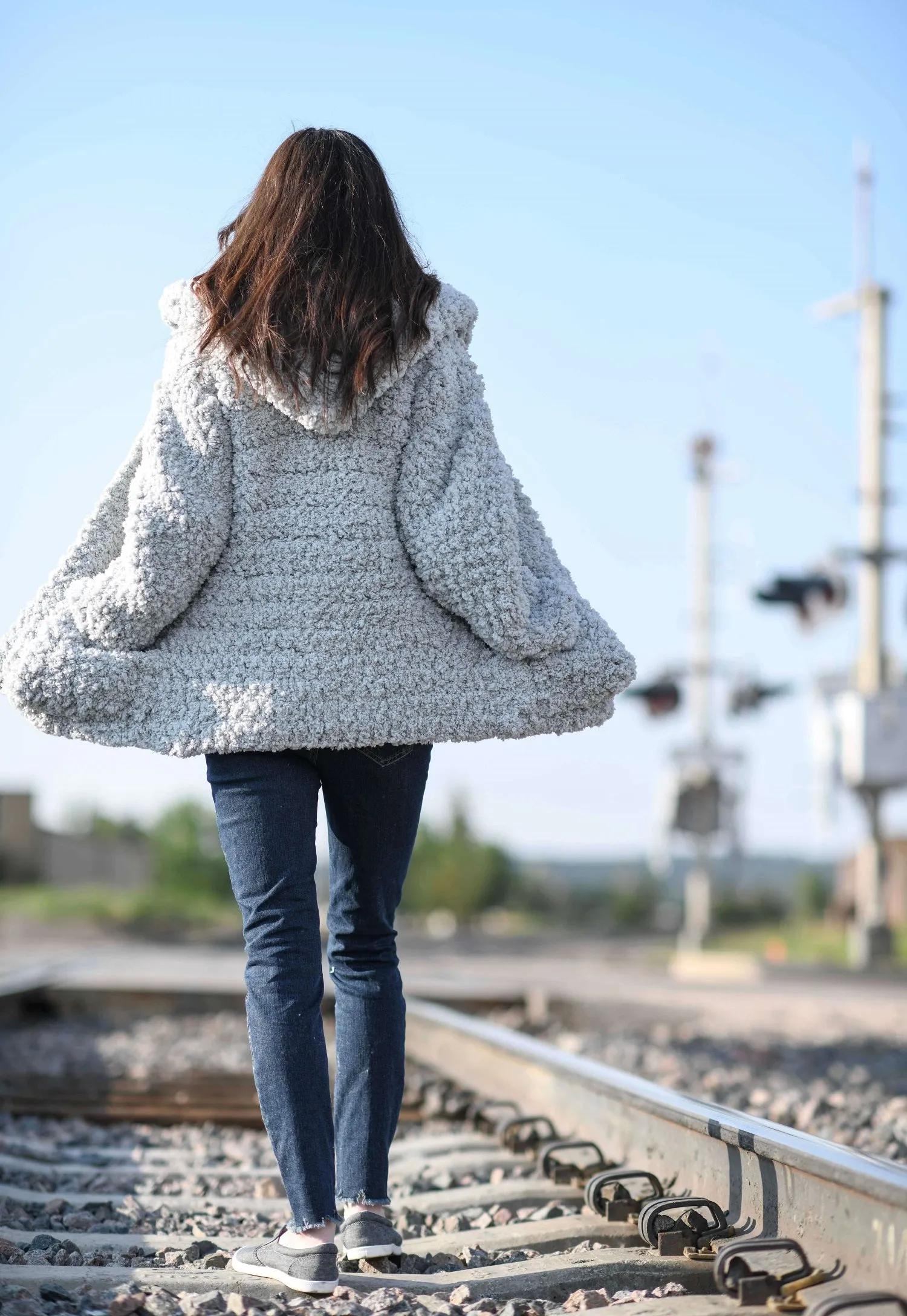 Crochet Kit - My Chunky Sherpa Coat