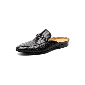 CrocLuxe Exotic Leather Slip-on Dress Shoes