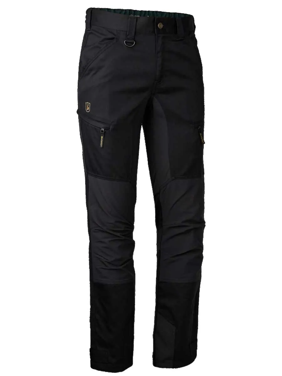 DEERHUNTER Rogaland Stretch Trousers Contrast - Men's - Black