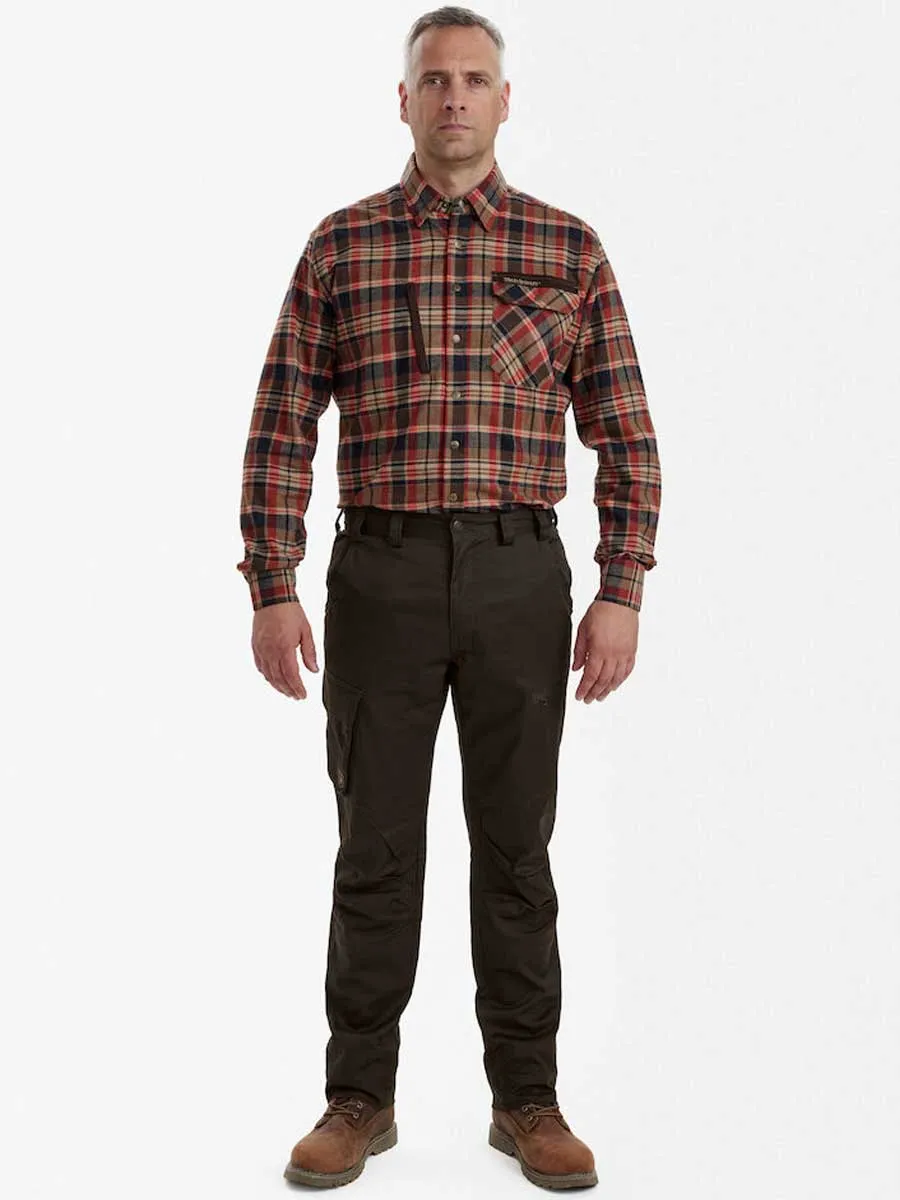 DEERHUNTER Traveller Trousers - Men's - Chestnut Brown