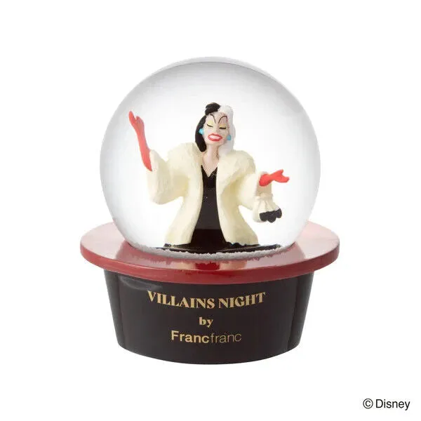 Disney Villains One Hundred and One Dalmatians Cruella de Vil Snow Globe Mug