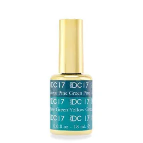 DND - DC Mood Change Gel - Green Pine Green Yellow 0.5 oz - #17