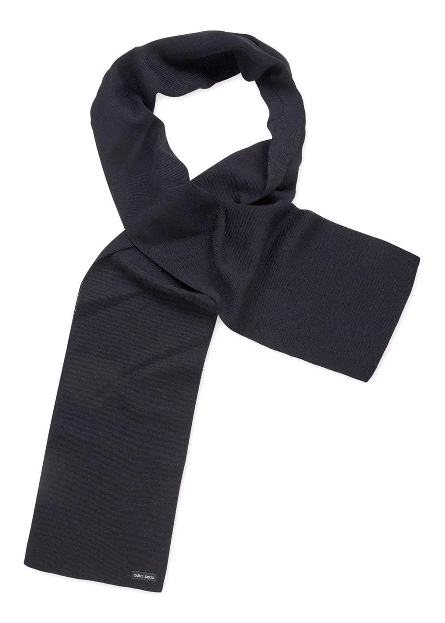 Duguay scarf - in blended wool (NAVY)