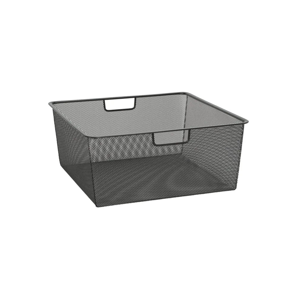 Elfa Basics 45 Standard Mesh Drawer Kit Graphite