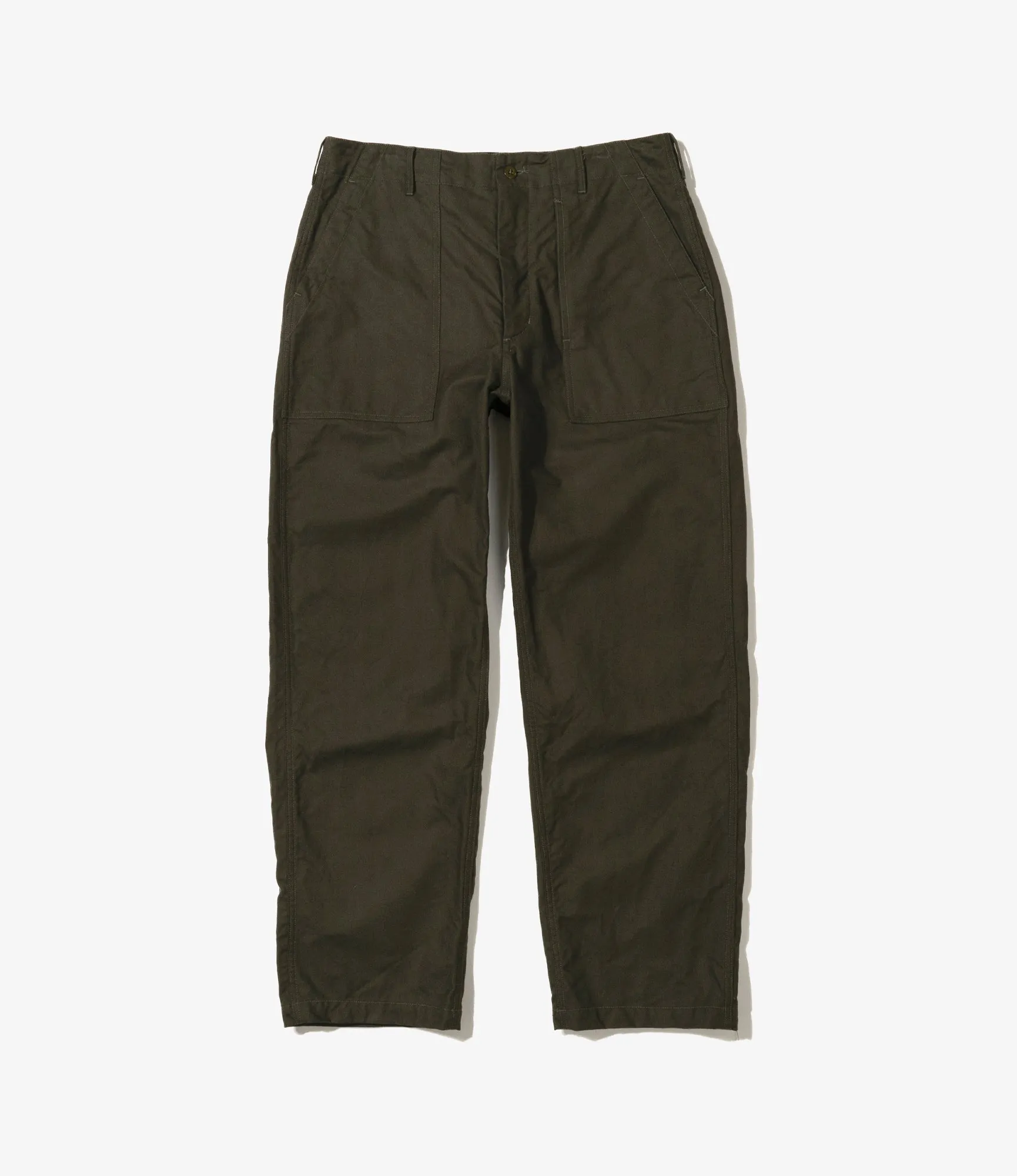 Fatigue Pant – Olive Cotton Brushed Herringbone