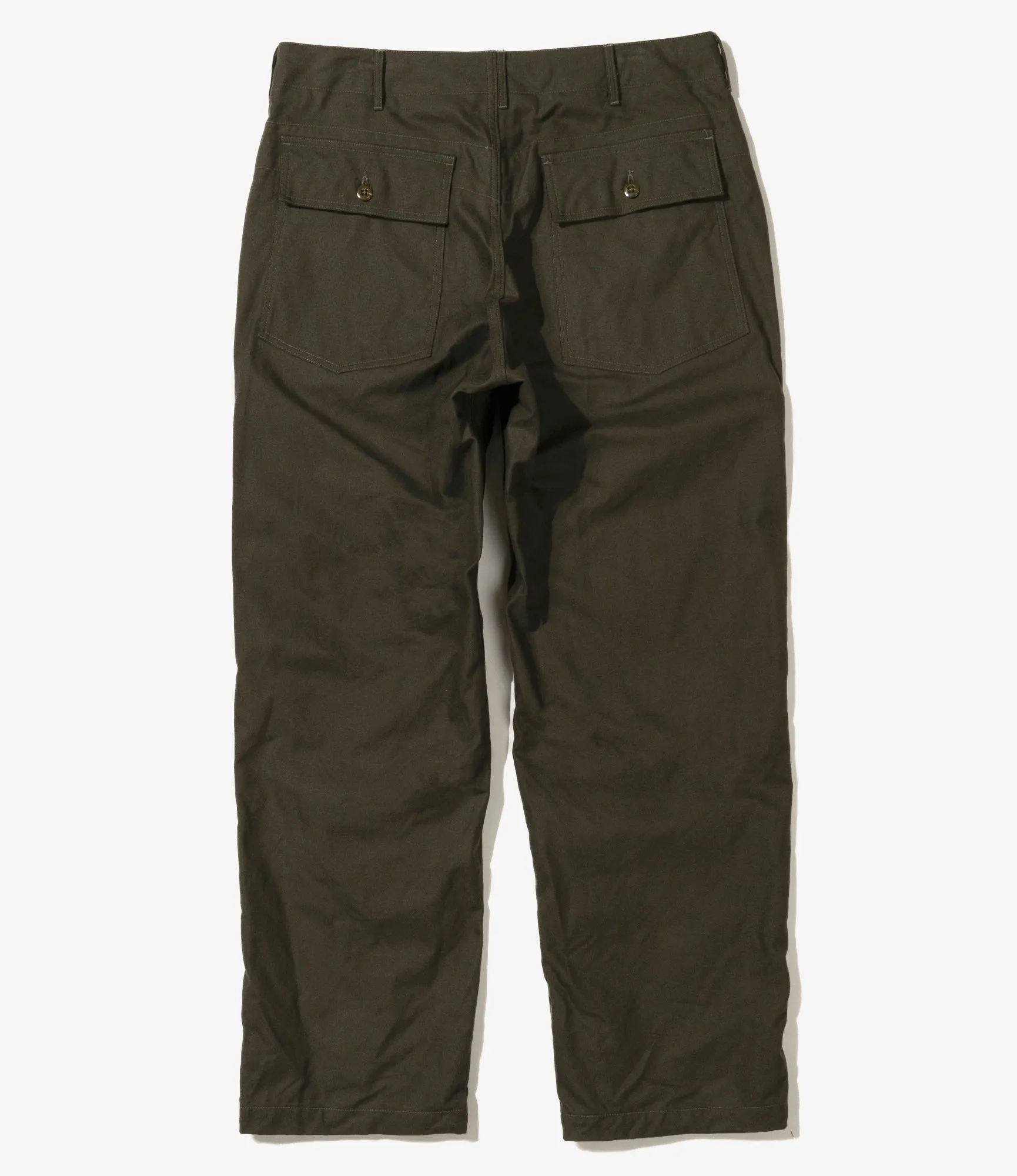 Fatigue Pant – Olive Cotton Brushed Herringbone