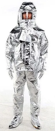 Fire and Heat Insulation Aluminized Fire Suit