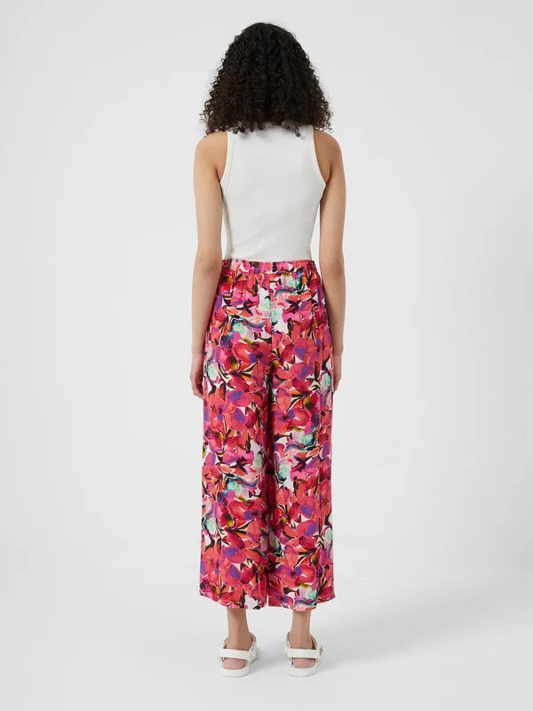 French Connection ADELPHIE DELPHINE WIDE-LEG CULOTTE TROUSERS 74SND