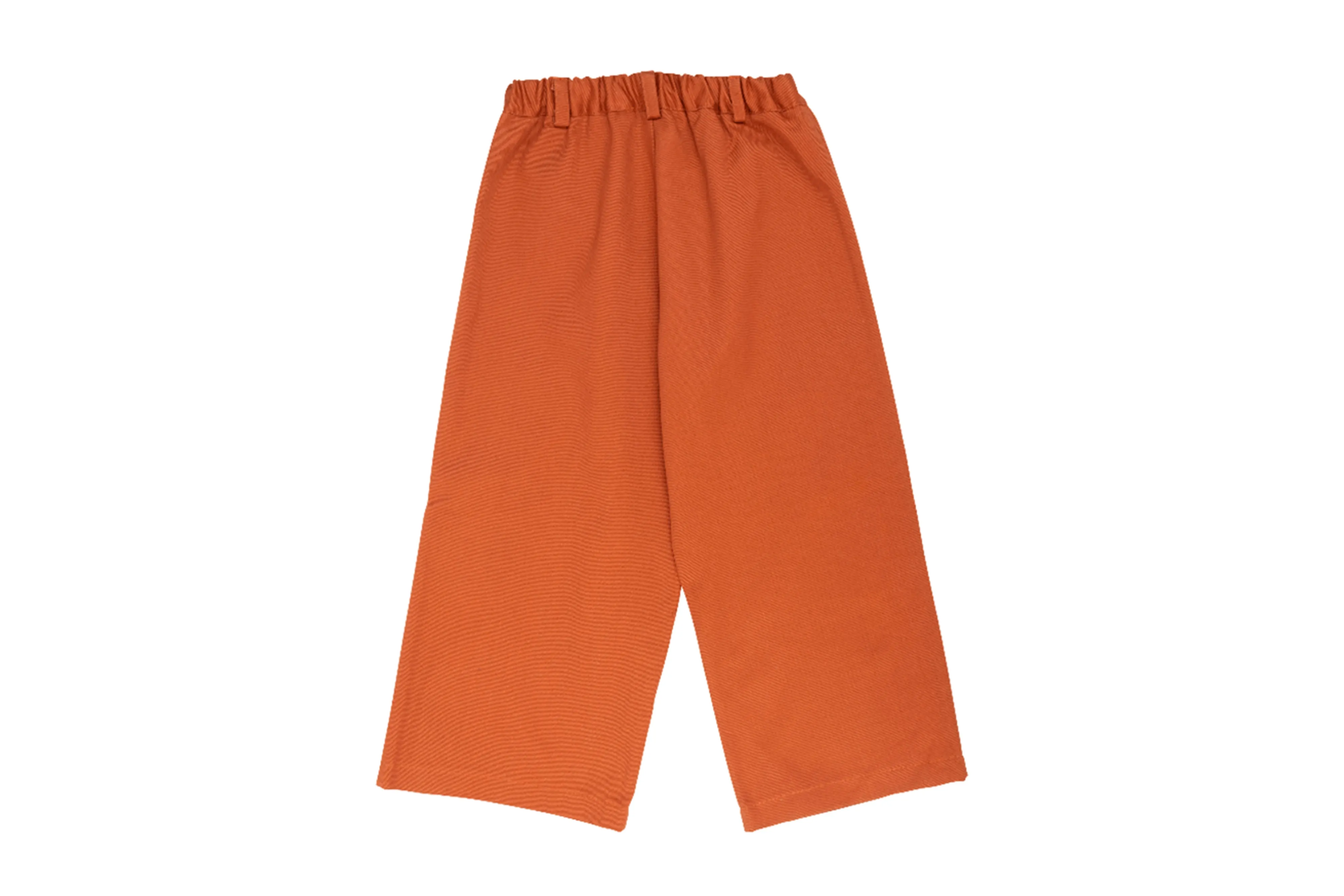 Girl Palazzo Wide Trousers - Orange