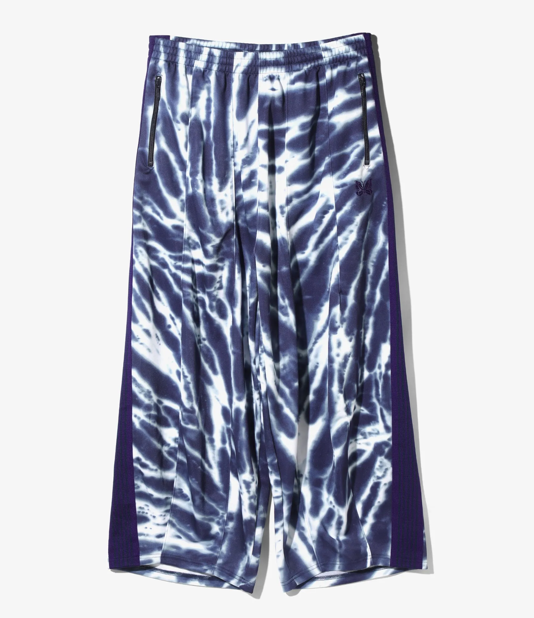 HD Track Pant – Navy Tie Dye Smooth Polyester