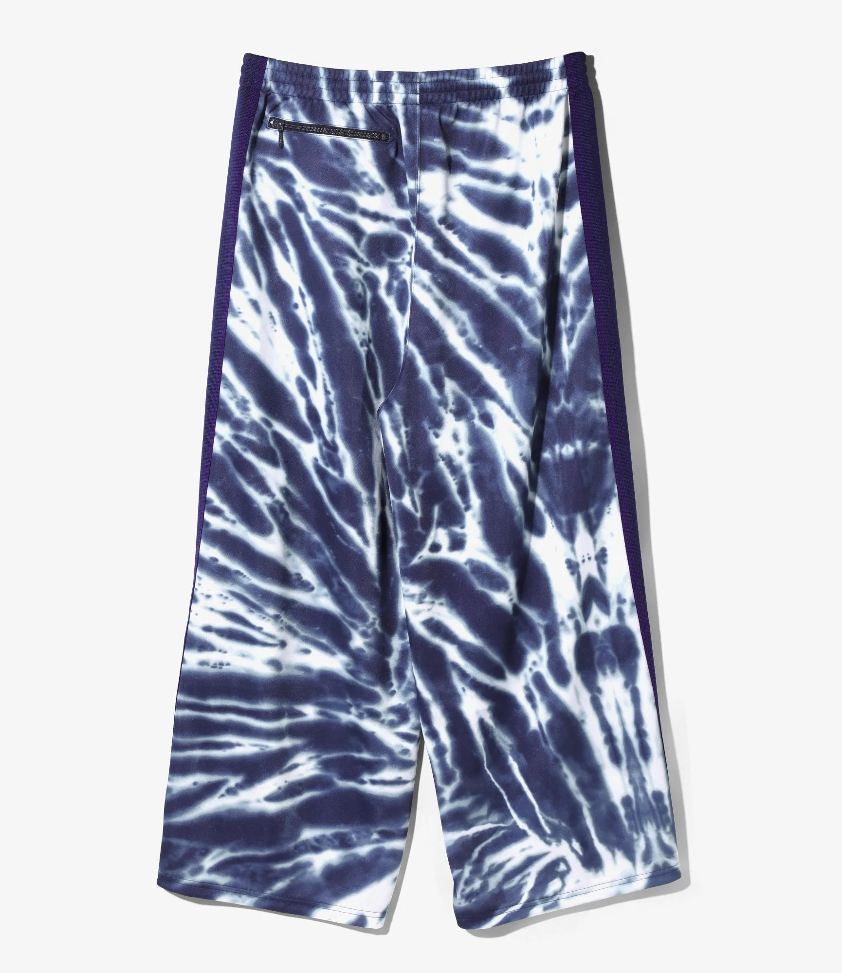 HD Track Pant – Navy Tie Dye Smooth Polyester