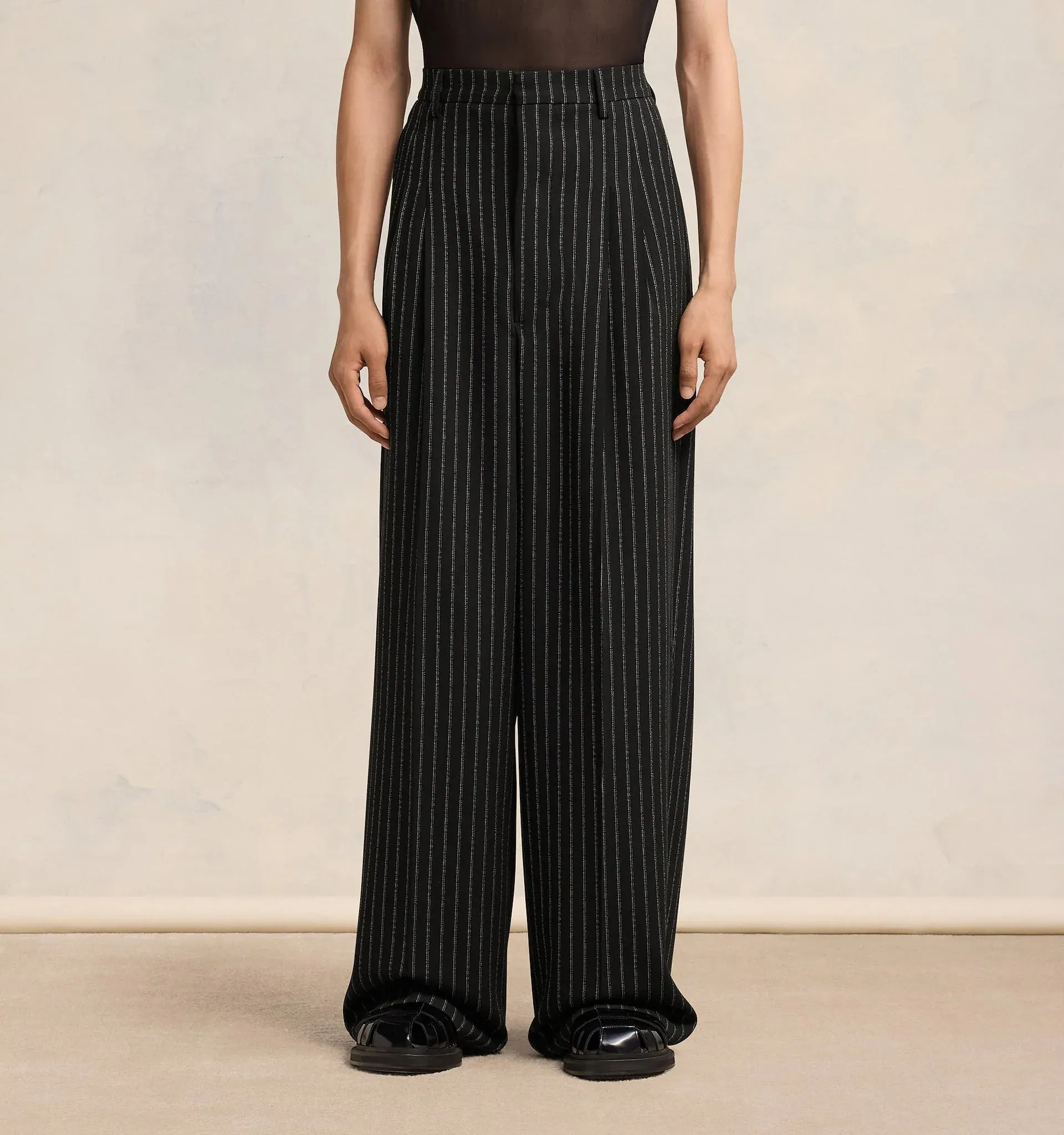 High Waist Large Trousers