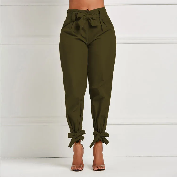 High Waist Pencil Pants