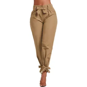 High Waist Pencil Pants