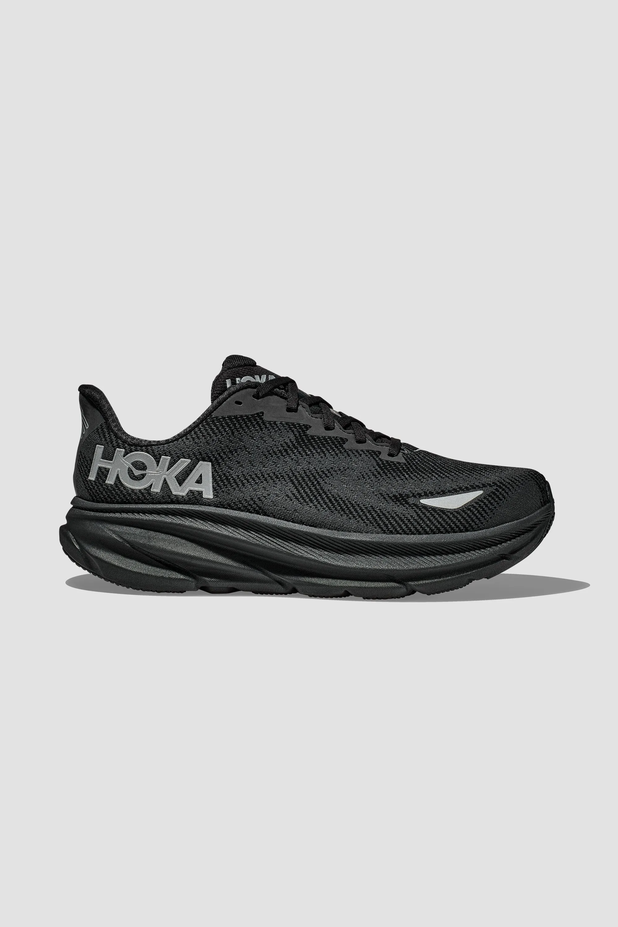 HOKA Women's Clifton 9 GTX in Black/Black