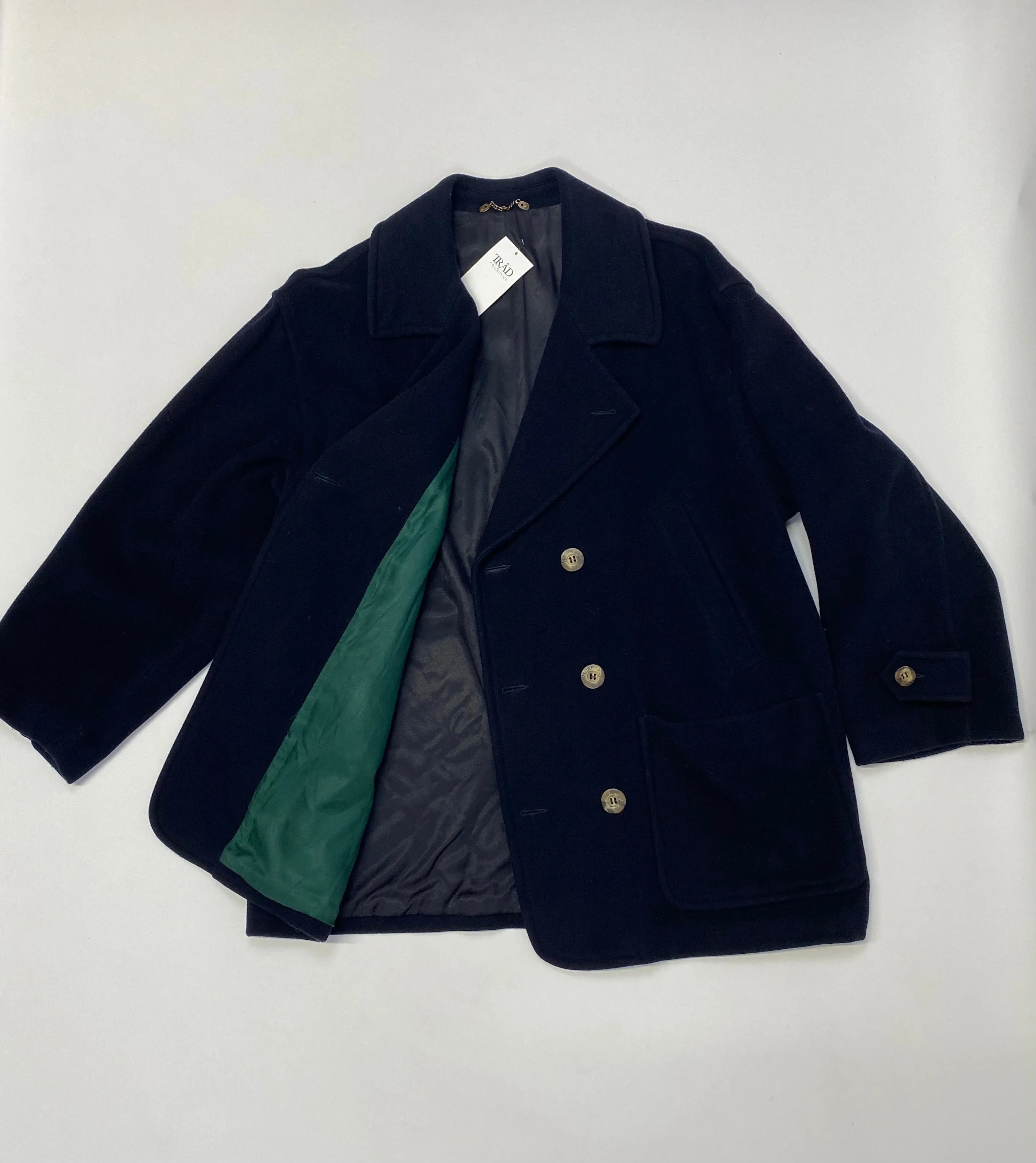 Iceberg Navy Duffle Coat - Size XXL