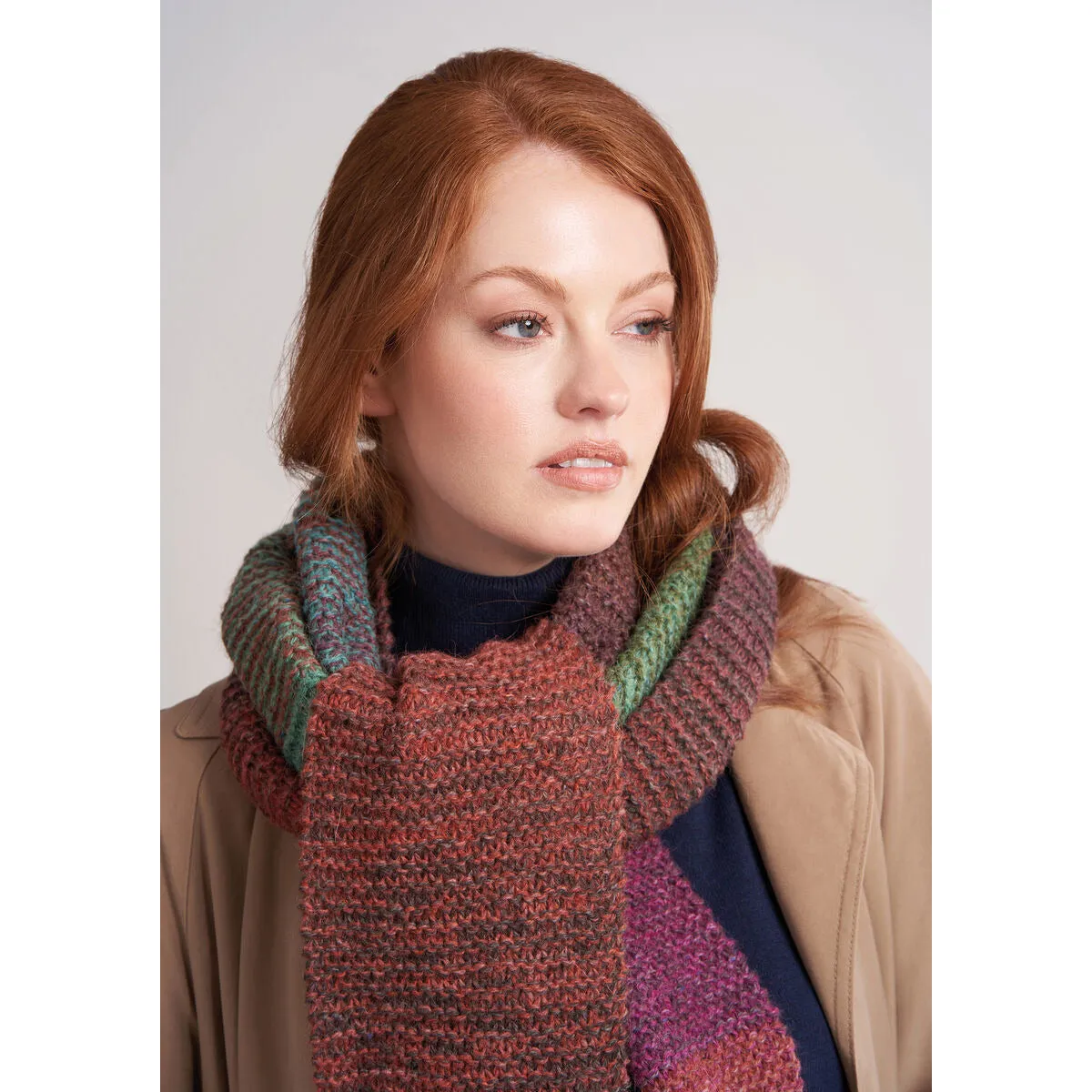 Ingleton Scarf Kit from Felted Tweed Colour Collection