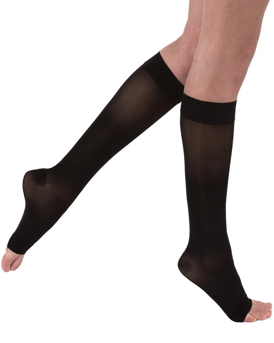 Juzo Soft 2000AD Knee Highs Compression Stockings w/ Silicone Top Band 15-20mmHg - CLEARANCE