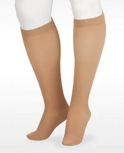 Juzo Soft Knee High, 15-20 mmHg, Silicone Band (2000ADFFSB)