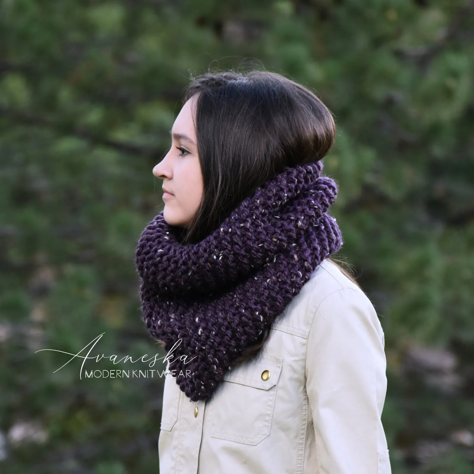 Knit Chunky Scarf | THE TALLIN