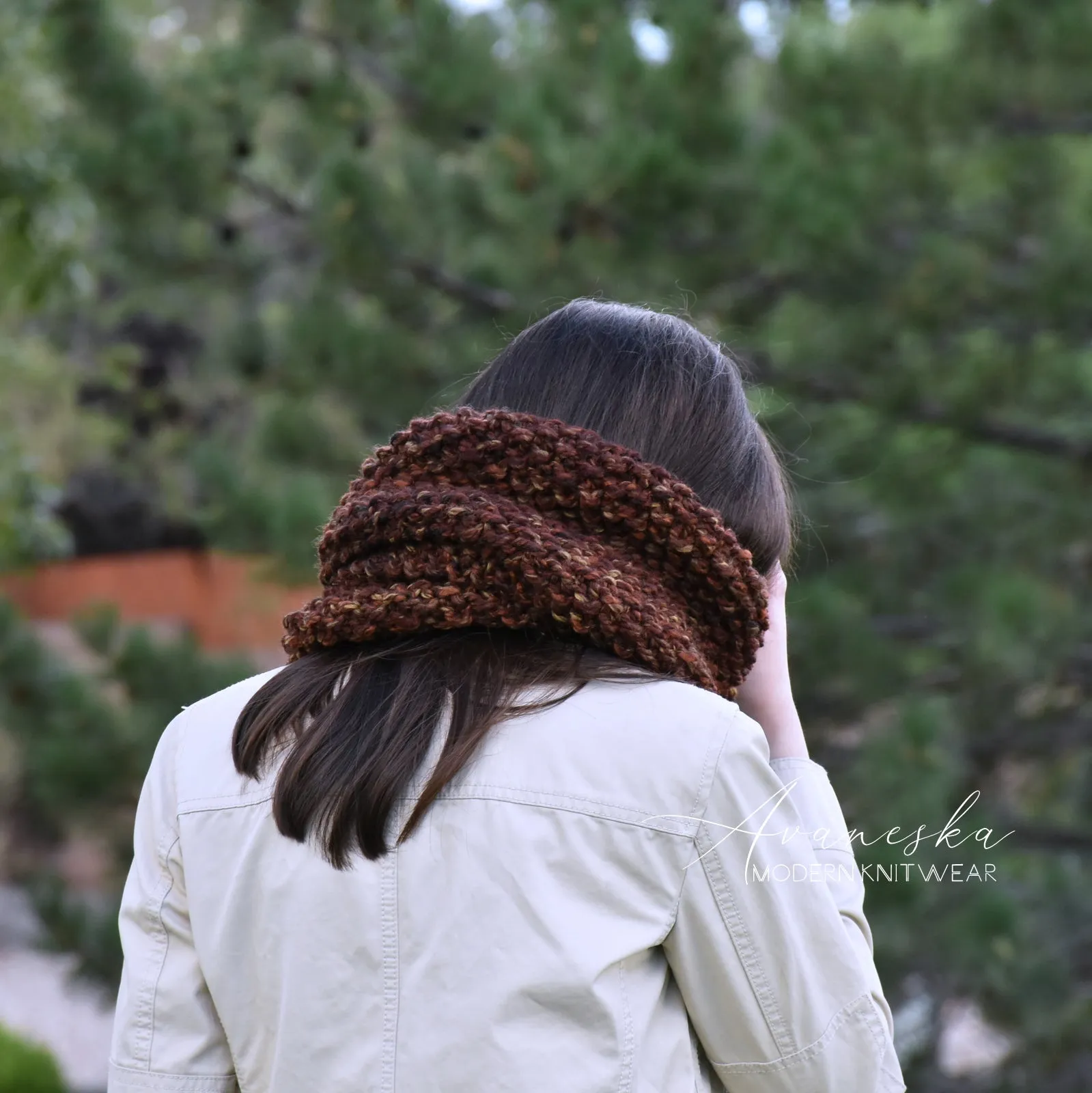 Knit Chunky Scarf | THE VERMONT