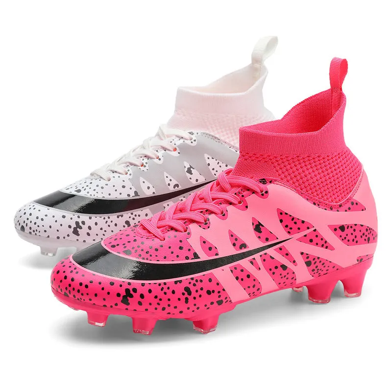 Large Adult and Kids' Soccer Cleats, Matches