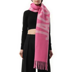 L'echarpe Jacquemus Scarf in Pink/Multicolour