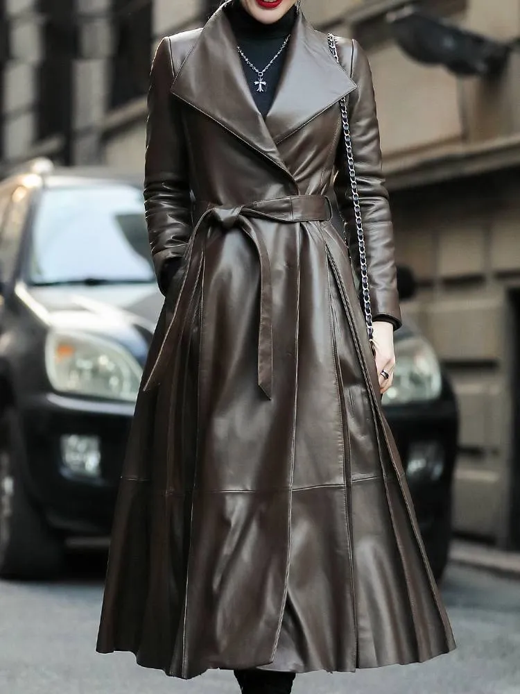 Longing For You Faux Leather Coat