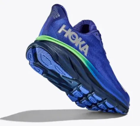 MEN'S HOKA CLIFTON 9 GTX 1141470DBES COLOR - DAZZLING BLUE/EVENING SKY