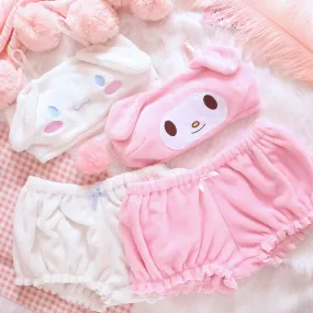 My Melody Cinnamoroll Pajama Two Piece Set