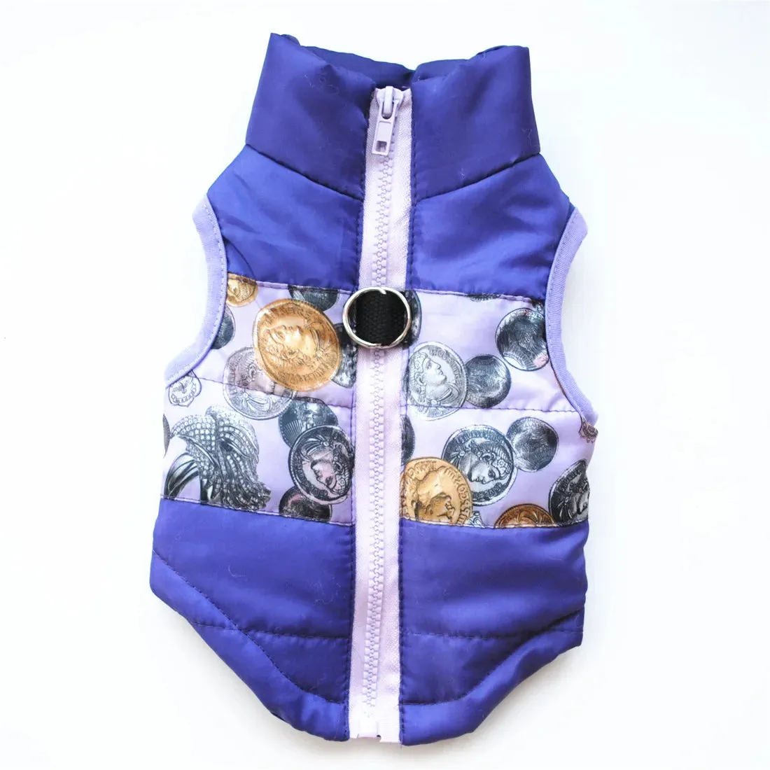 New Heights of Warmth: Windproof Pet Jacket - Padded Vest for Small Dogs, Stylish Winter Apparel for Chihuahuas and More