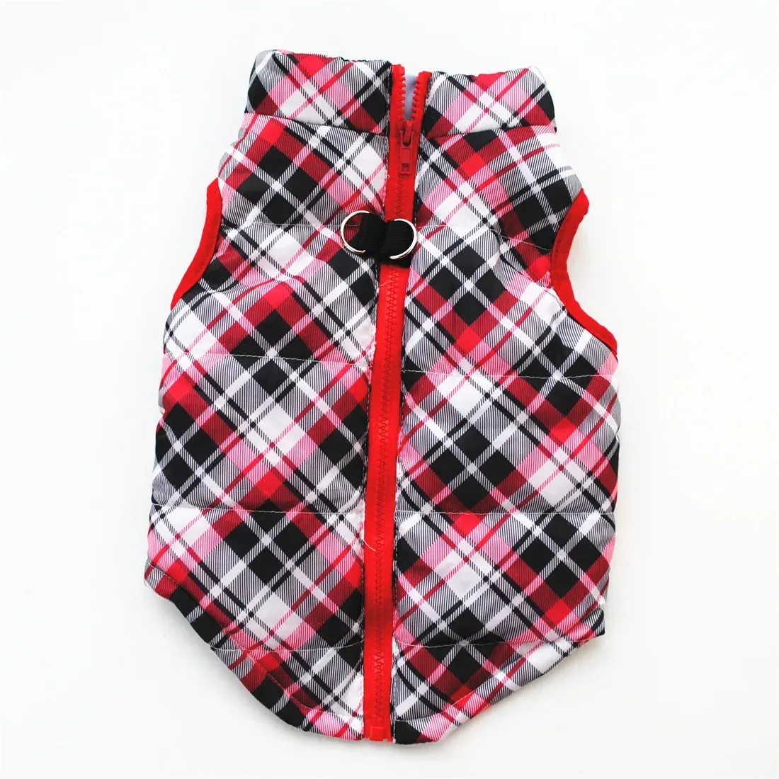 New Heights of Warmth: Windproof Pet Jacket - Padded Vest for Small Dogs, Stylish Winter Apparel for Chihuahuas and More