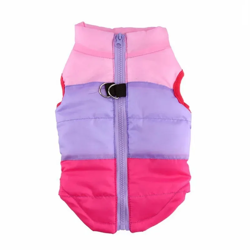 New Pet Clothes Puppy Outfit Vest Warm Dog Clothes For Small Dogs Winter Windproof Pets Dog Jacket Coat Padded Chihuahua Apparel