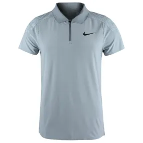 Nike Men's Slam Advantage Paris Polo - Light Armory Blue