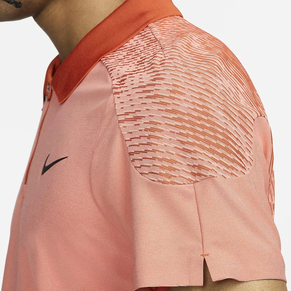 Nike Men's Slam Advantage Paris Polo - Rust Factor