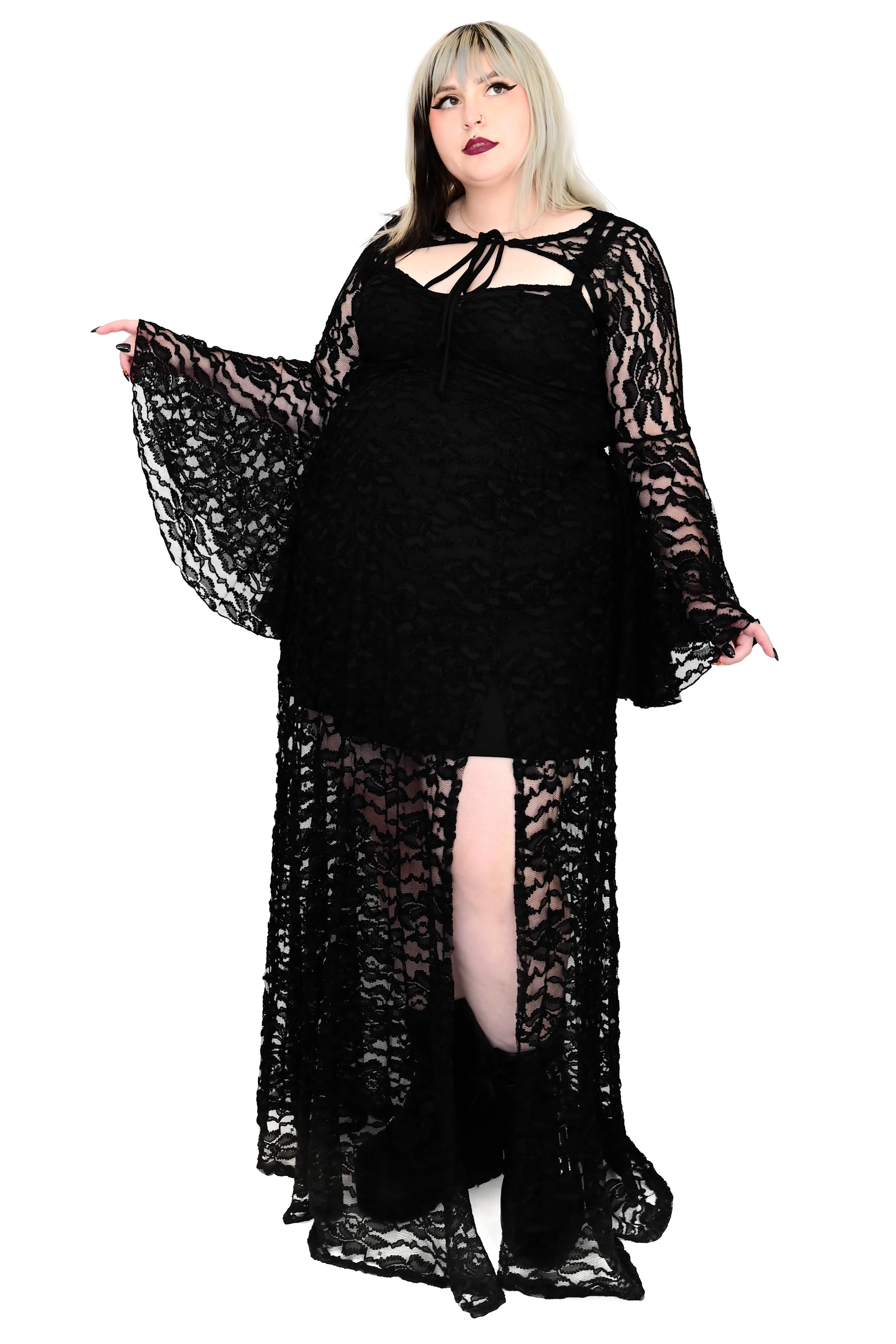 Nyx Lace Maxi Dress - No Restock! Last one! Size 4XL left!