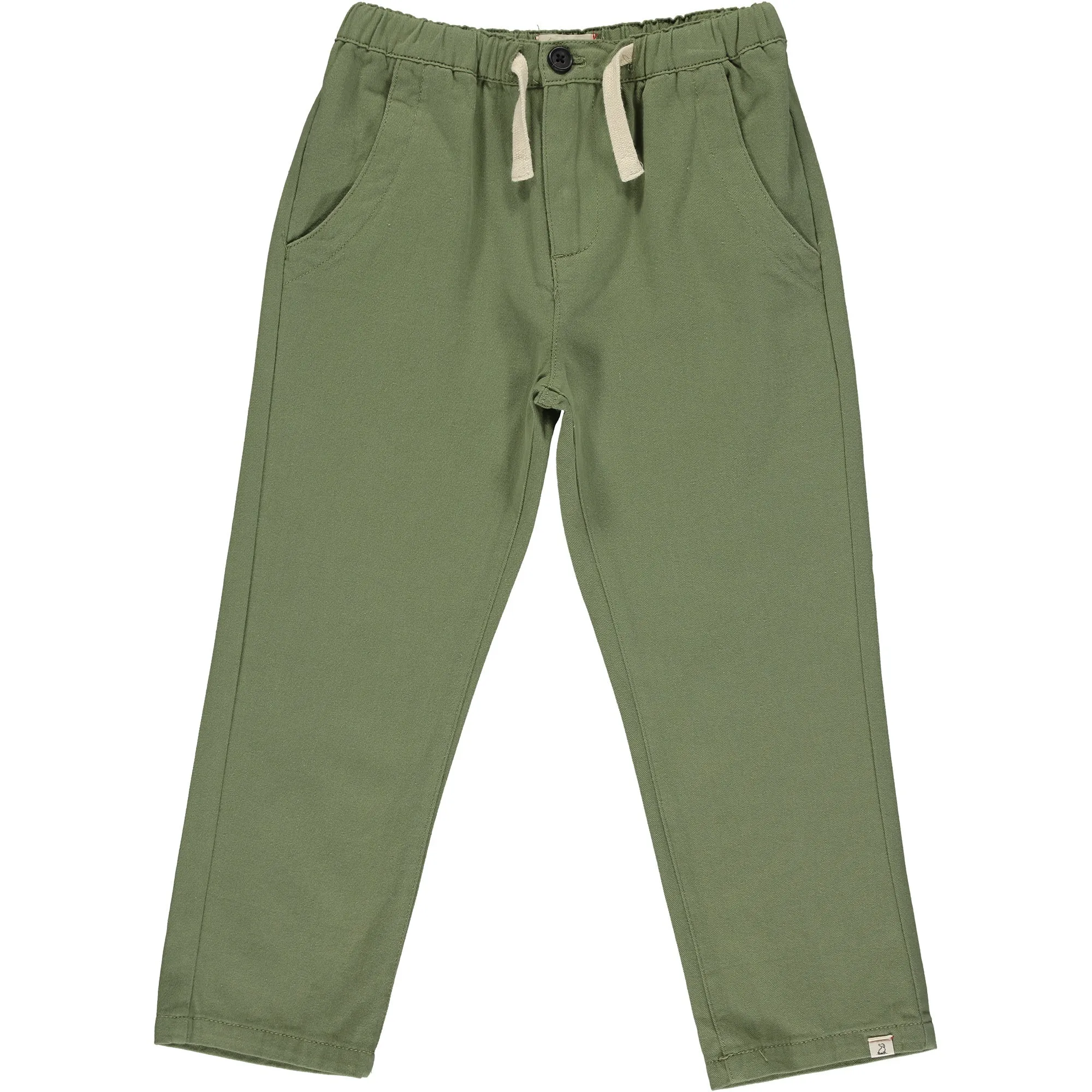 Olive Twill Pants