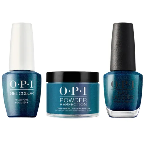 OPI Trio: Nessie Plays Hide & Sea-k