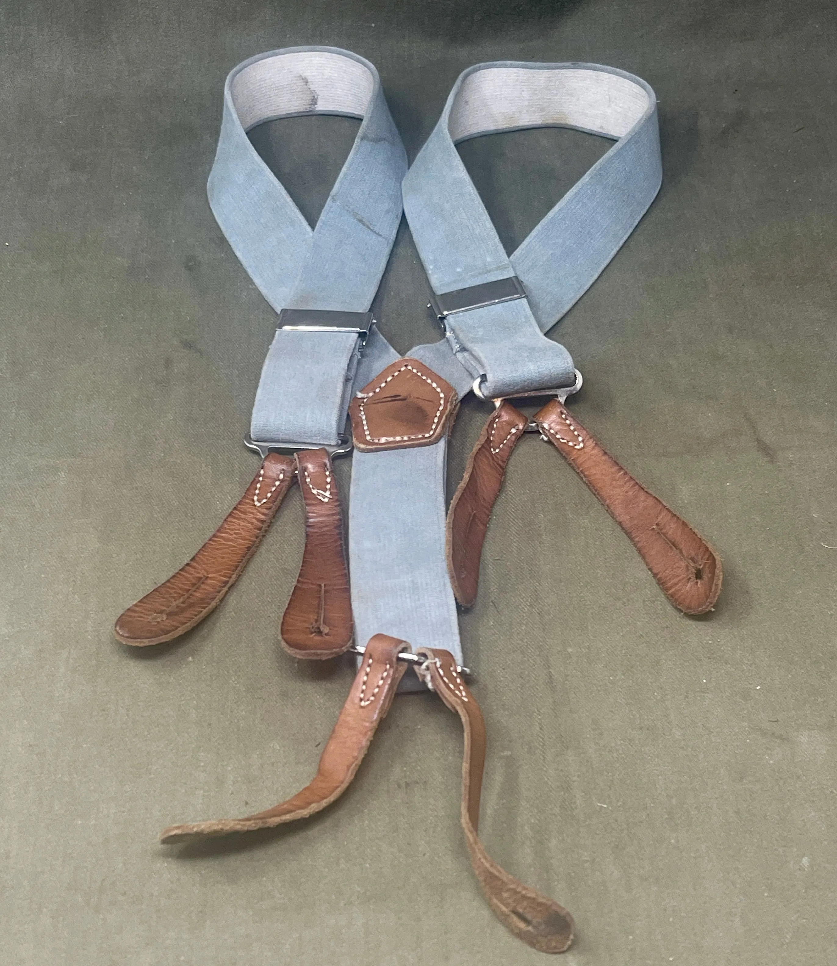 Original  British Army Trouser Braces