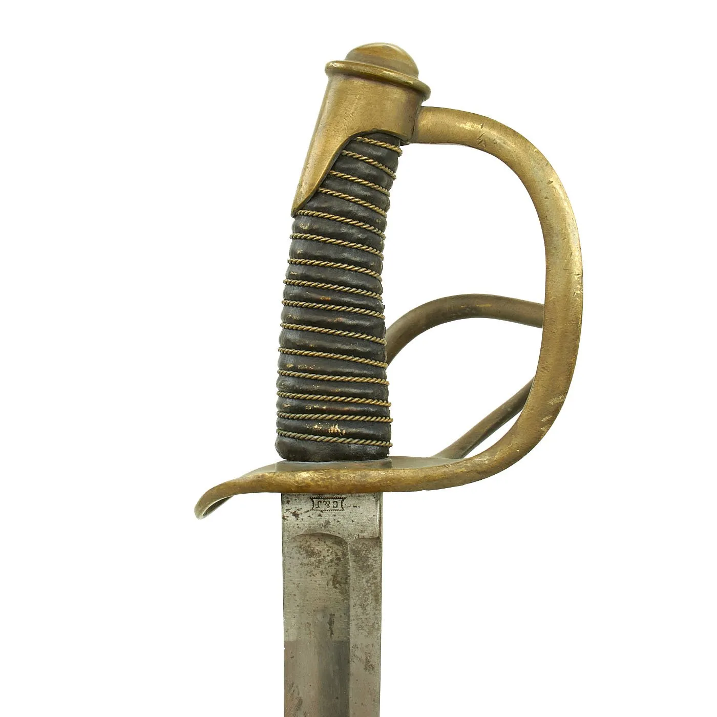 Original U.S Civil War German Made M-1840 "Wrist Breaker" Heavy Cavalry Saber by Clemen & Jung Solingen